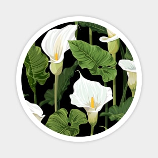 Calla Lilies pattern Magnet